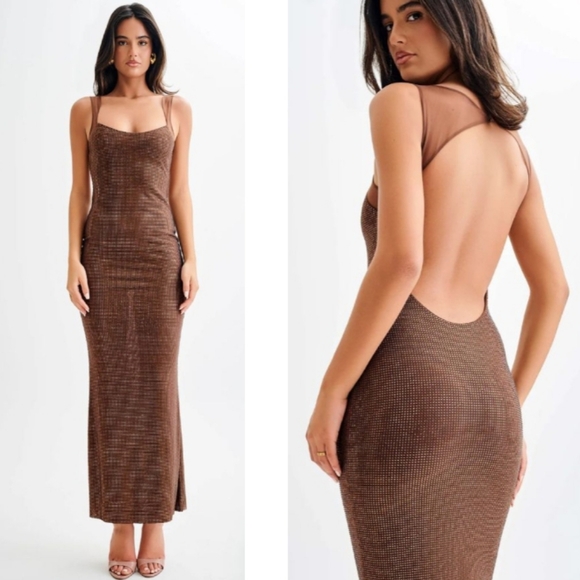 Meshki Jasmyn Hot Fix Maxi Dress - Picture 5 of 14